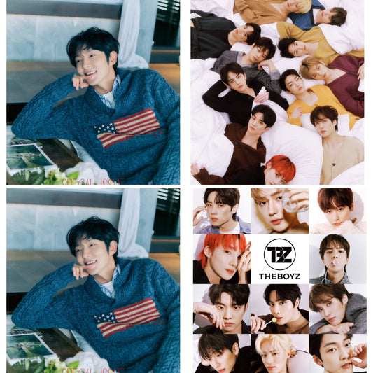 LEE JUN GI FRONT COVER THE BOYZ BACK COVER THE STAR 2023 FEBRUARY ISSUE