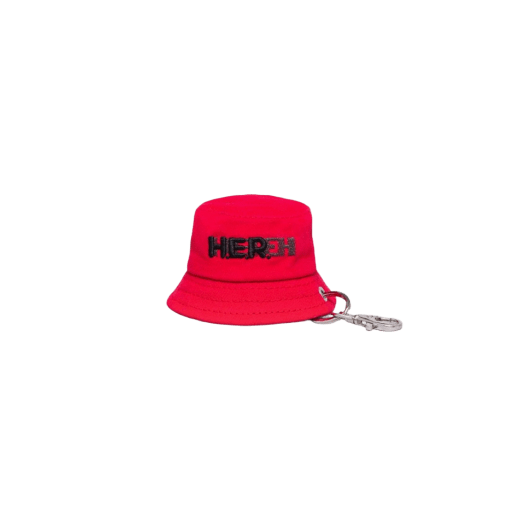 IU 2024 IU H.E.R. Bucket Hat Keyring Red - OUR K - POP