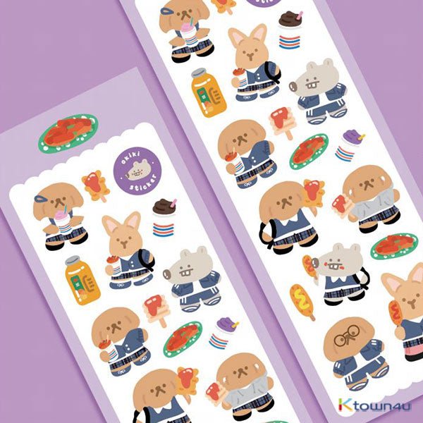 Korean snack Sticker - OUR K - POP
