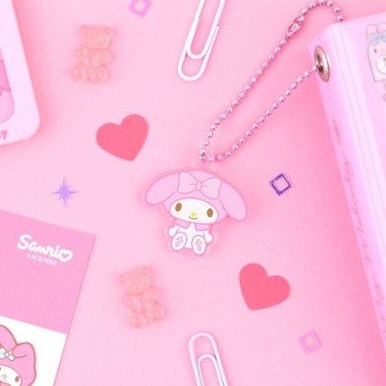 MY MELODY acrylic keyring_sitting - OUR K - POP