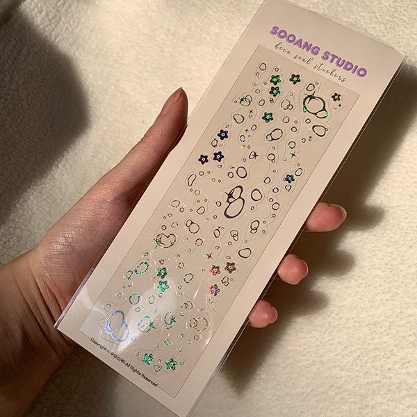 myosotis sandy sticker - OUR K - POP