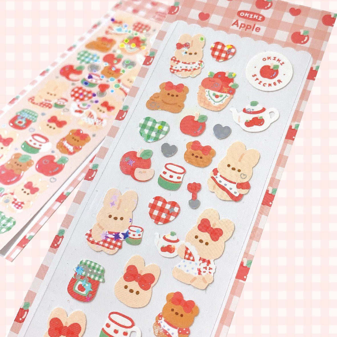 OKIKI apple sticker - OUR K - POP