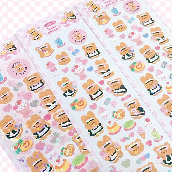 OKIKI happy dessert sticker - OUR K - POP