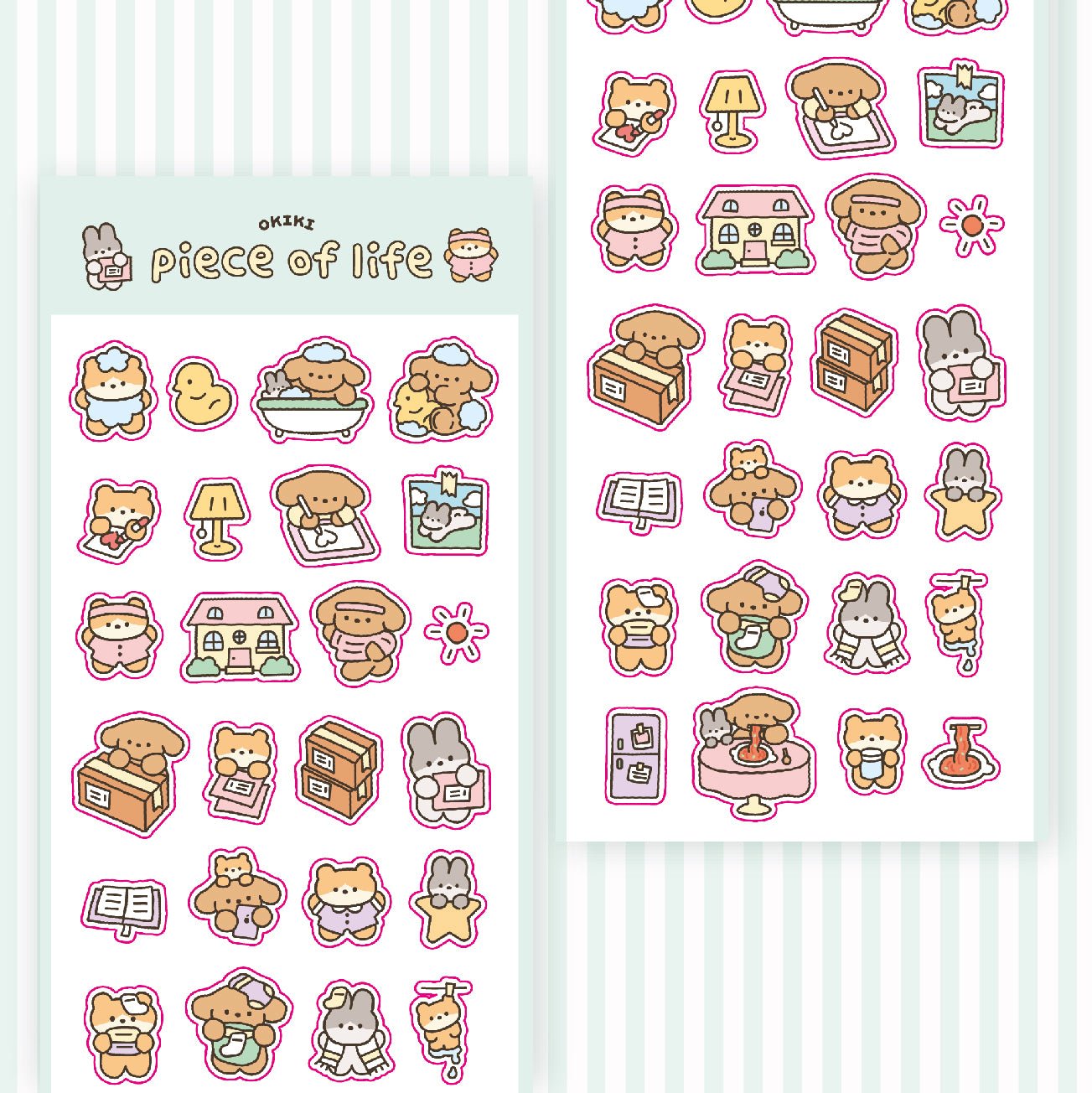 OKIKI Piece of life Sticker - OUR K - POP