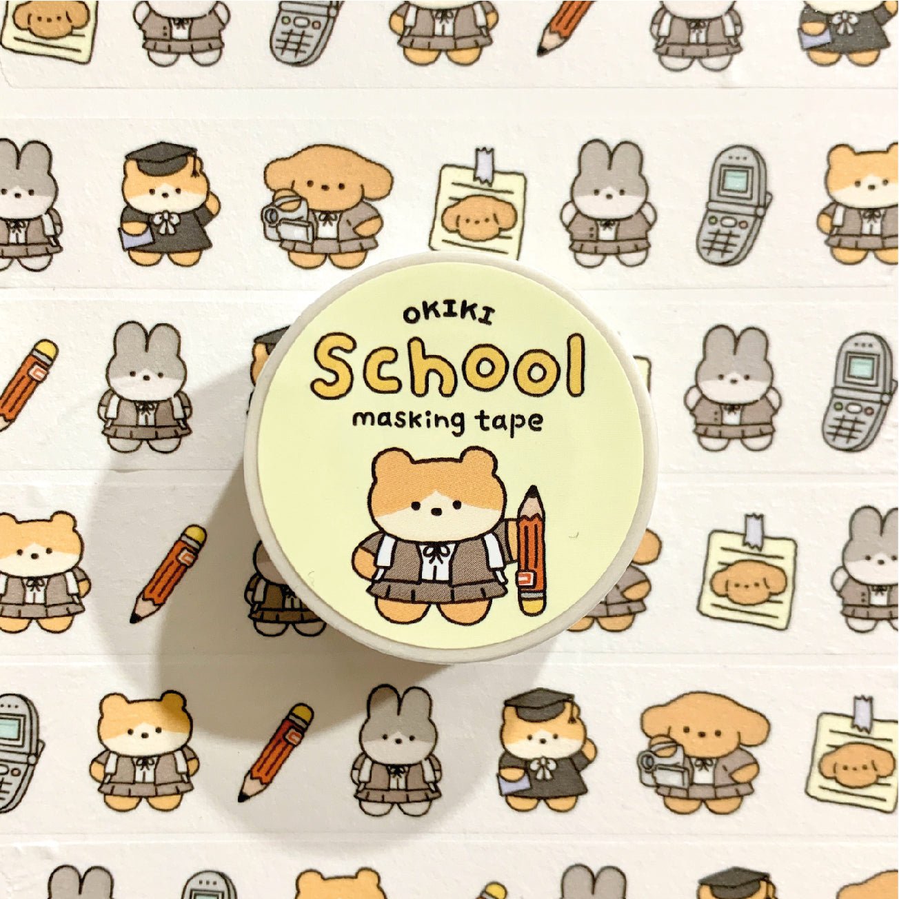 OKIKI School Masking tape - OUR K - POP