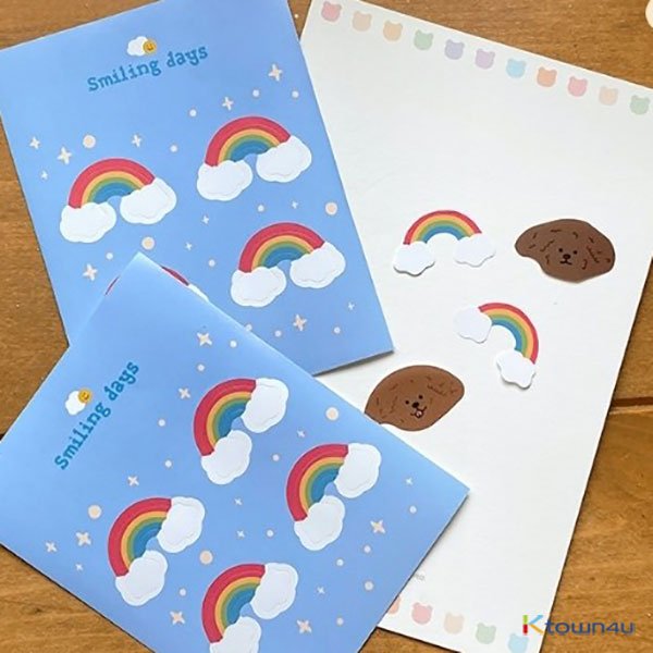 Smiling days Removable Sticker SET - OUR K - POP