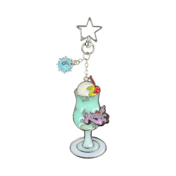 ZUTOMAYO - LOVEPEGA CreamSoda Stained Glass KeyHolder (light green) - OUR K - POP