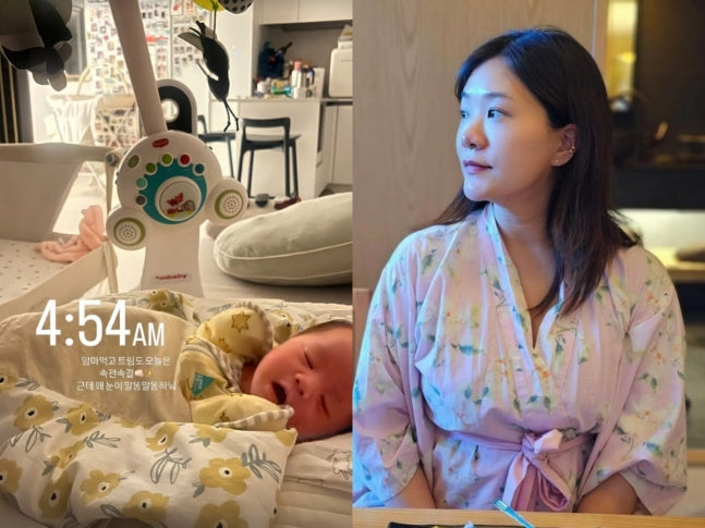 Kim Seung-hyun's wife, writer Jang Jeong-yoon, shares heartfelt moments with their adorable daughter on Instagram.