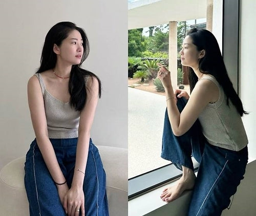 Ryu I-seo Showcases Elegant Daily Look in Jeju, Captivating Fans with Chic Style