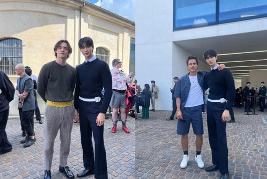 190cm Bae Noo-seok Stands Taller Than Celebs in Milan