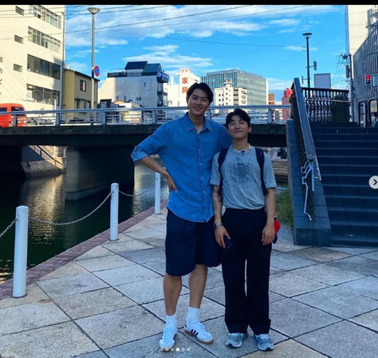 Fencing Star Oh Sangwook Sparks Romance Rumors with Height Difference Photos Alongside Kwak Yoon-Gi