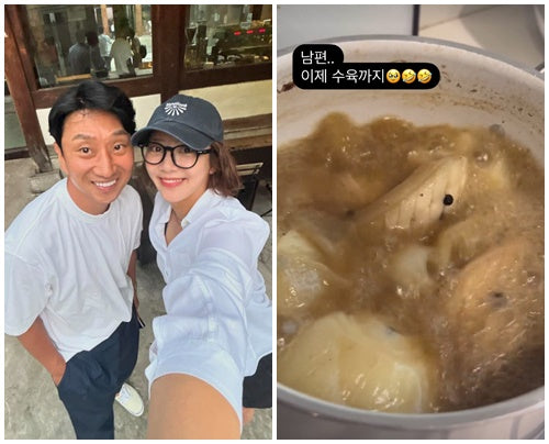 Sondam Bee Shares Heartwarming Video of Husband Lee Gyu-hyuk Cooking Pork Belly Amid Plans for Parenthood