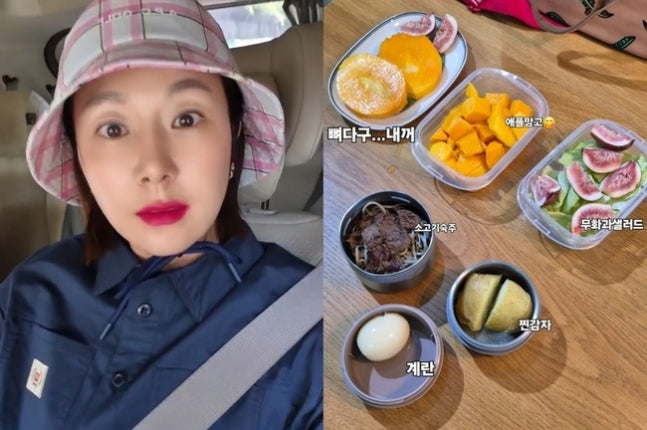 Comedian Kim Ji-hye Balances Busy Schedule While Preparing Heartfelt Lunches for Her Daughter