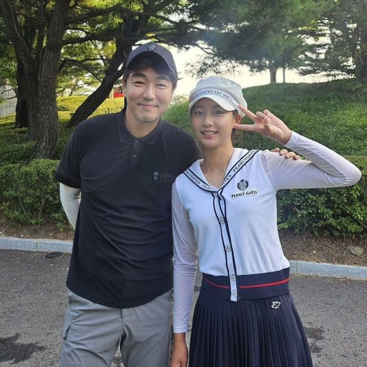 Park Yeon-soo Shares Heartwarming Reunion Between Daughter Song Jia and Favorite Uncle Lee Jong-hyuk at Golf Course