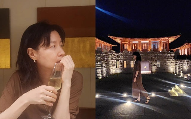 Lee Young-ae enjoys a luxurious Chuseok holiday at an exclusive Hanok hotel, sharing heartfelt greetings with fans on social media.