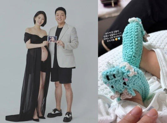 Baek Seul-gi Shares Adorable Update on Her Son: Handmade Booties for Her Baby's Tiny Feet - OUR K-POP