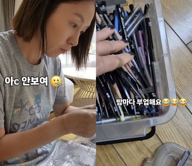 Comedian Kim Ji-hye Shares Struggles of Being a Mother to a Middle School Entrance Exam Student, Highlighting Late-Night Pencil Sharpening Efforts - OUR K-POP