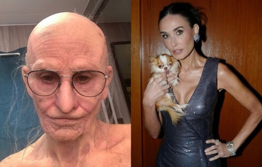 Demi Moore Stuns Fans with Shocking Transformation in Movie 'Substance' for Halloween Celebration - OUR K-POP