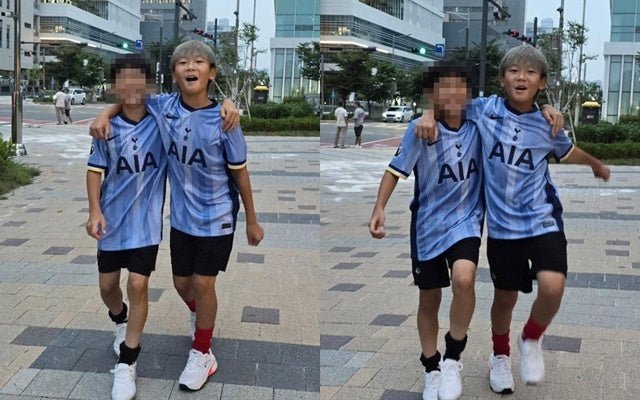 Former soccer star Lee Dong-gook's wife shares adorable photos of their son Shian and his best friend, showcasing their budding friendship and soccer enthusiasm. - OUR K-POP