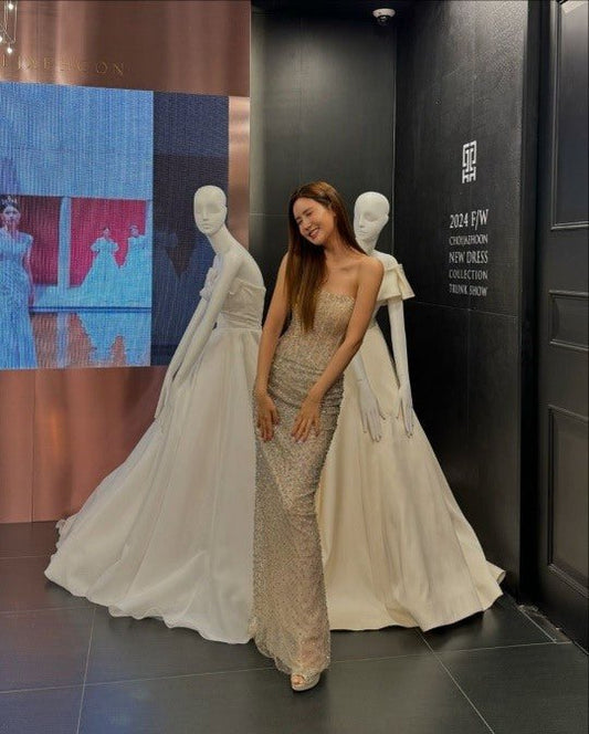 Ida Ha Stuns in a Wedding-Style Gown at Macau Film Festival Ahead of First Anniversary with Singer Seven - OUR K-POP