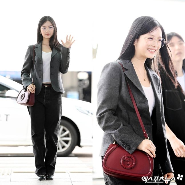 NewJeans' Hanni Stuns at Incheon Airport on Her Way to Milan Fashion Week - OUR K-POP