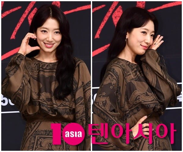 Park Shin-hye Stuns in Early Fall Fashion at 'Judge From Hell' Press Conference While Teasing Her Edgy Anti-Hero Character - OUR K-POP