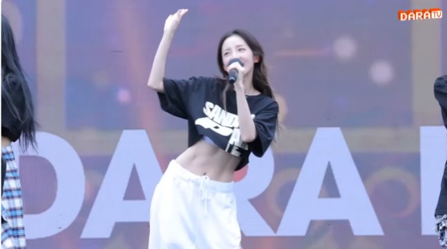 Sandara Park Shares Behind-the-Scenes Moments from Waterbomb Festival on DARA TV - OUR K-POP