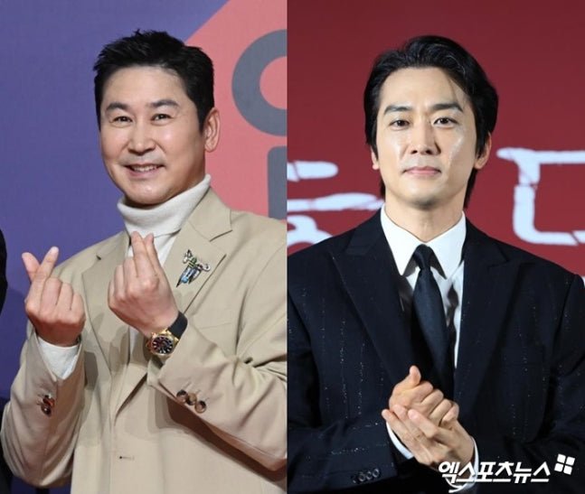 Shin Dong-yup to Join Close Friend Song Seung-heon for Special 'Hidden Face' GV Event Ahead of Film's Release - OUR K-POP