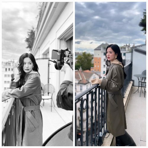 Song Hye-kyo Stuns in Elegant Fashion at Milan Fashion Show Amid Excitement for Upcoming Film 출연 - OUR K-POP