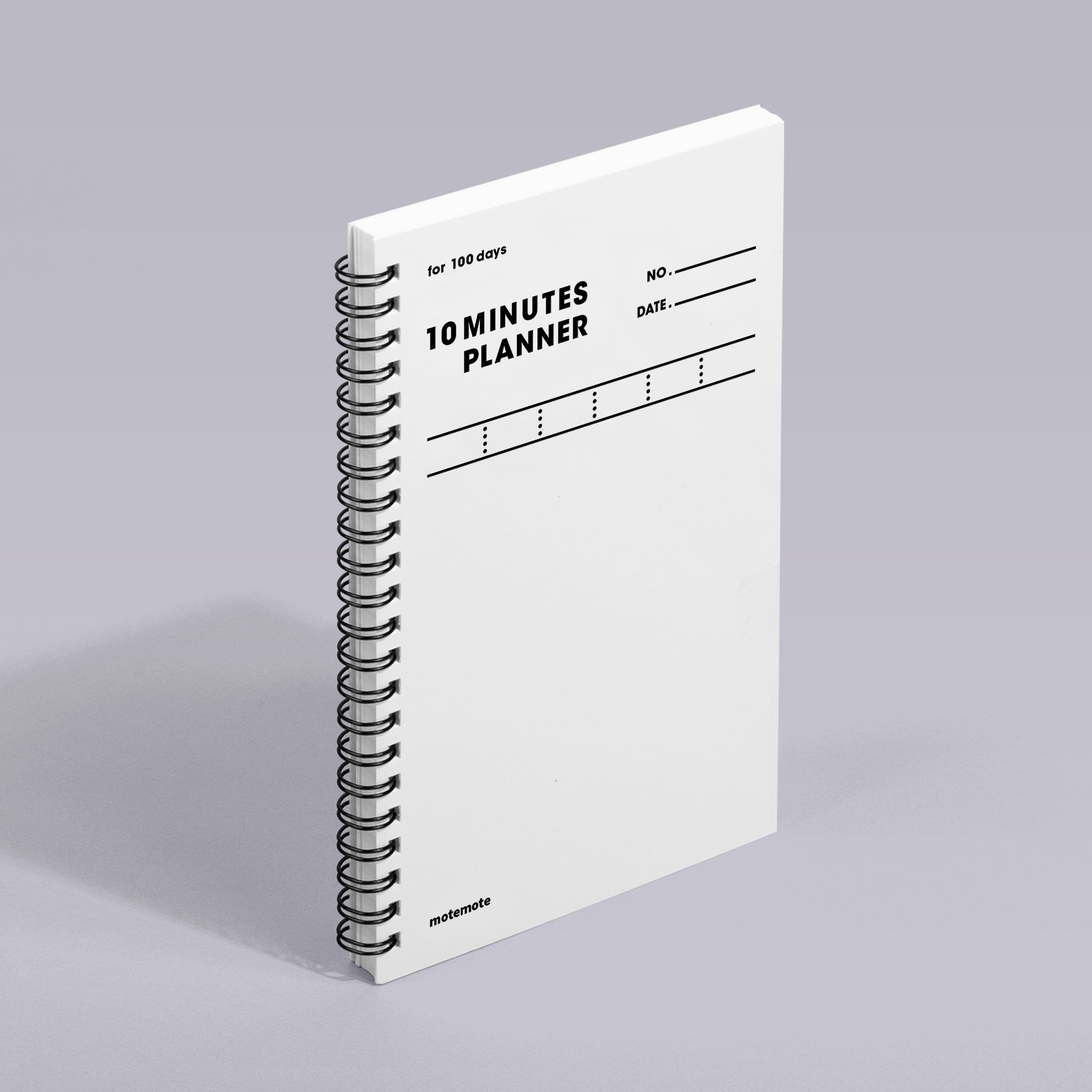 10minutes planner for 100days_white - OUR K - POP