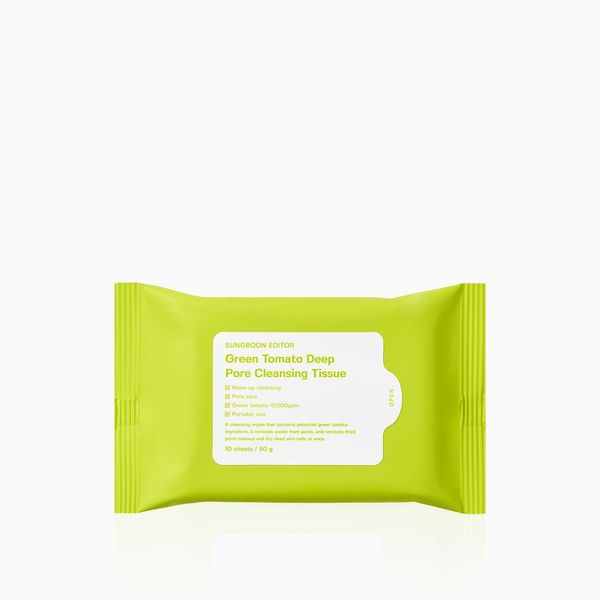 [Sungboon Editor] Green Tomato Deep Pore Cleansing Tissue