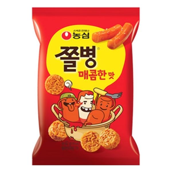 [NONGSHIM] - Jjol Byeong Snack(spicy) 82g