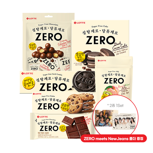 [LOTTE] ZERO 6SET + ZERO meets NewJeans Folder 1SET