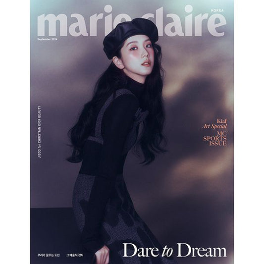 [24 - 08 - 22] Marie claire 2024.09 A Type (Cover : BLACKPINK : JISOO / Content : BLACKPINK : JISOO 16p) - OUR K - POP