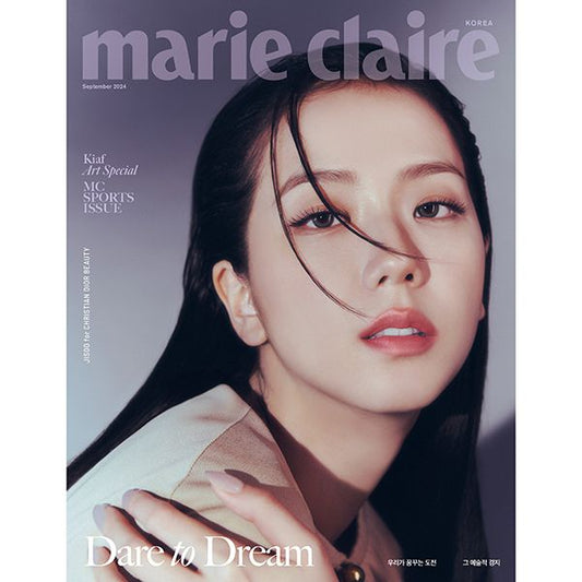 [24 - 08 - 22] Marie claire 2024.09 C Type (Cover : BLACKPINK : JISOO / Content : BLACKPINK : JISOO 16p) - OUR K - POP