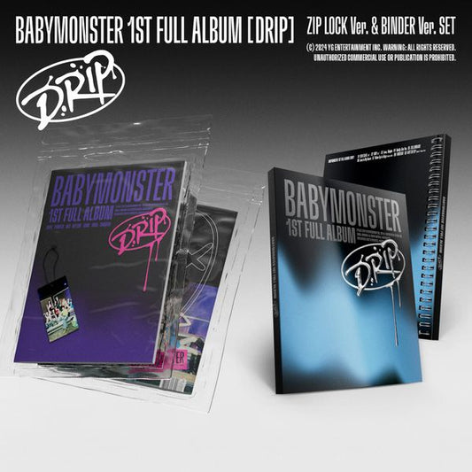 [2CD SET] BABYMONSTER - 1st FULL Album [DRIP] - OUR K - POP