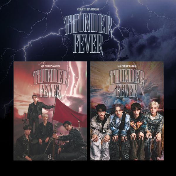 [2CD SET] CIX - 7th EP Album [THUNDER FEVER] - OUR K - POP