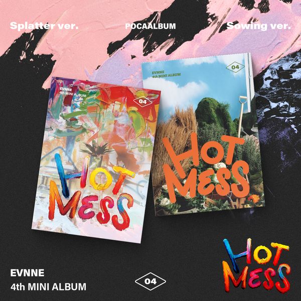 [2CD SET] EVNNE - 4th Mini Album [HOT MESS] (POCA Ver.) - OUR K - POP