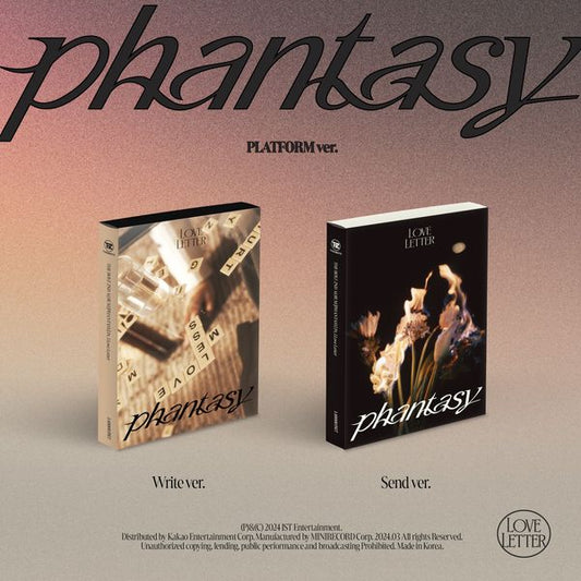 [2CD SET] THE BOYZ - 2ND ALBUM [[PHANTASY] Pt.3 Love Letter] (Platform ver.) (Write Ver. + Send Ver.) - OUR K - POP