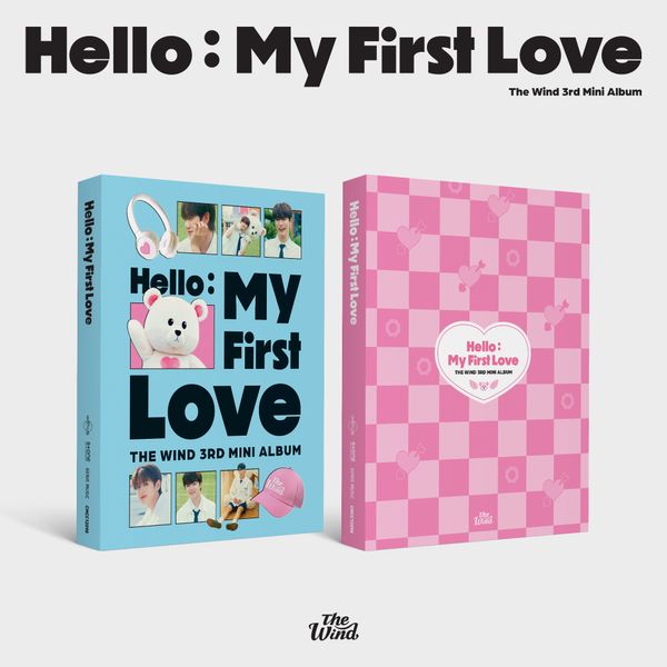 [2CD SET] The Wind - 3rd Mini Album [Hello : My First Love] - OUR K - POP