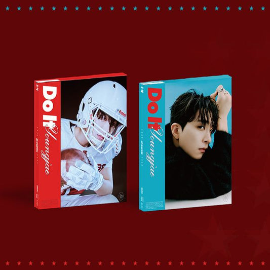 [2CD SET] Youngjae - 1st Full Album [Do It] (Blue ver. + Red ver.) - OUR K - POP