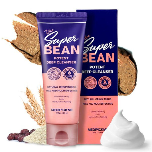 [MEDIPICKME] Rice Super Bean Potent Deep Cleanser