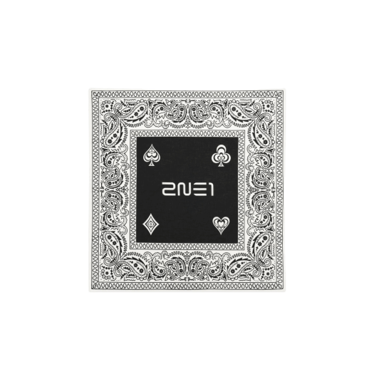 2NE1 Bandana White - OUR K - POP
