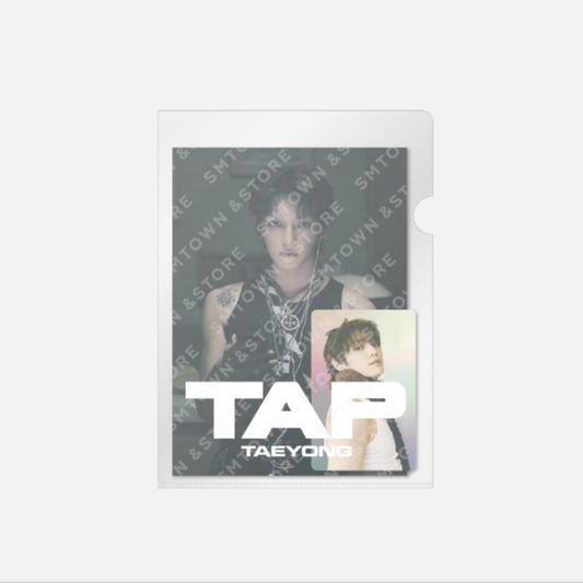 NCT TAEYONG - TAP 2ND MINI ALBUM OFFICIAL MD POSTCARD + HOLOGRAM PHOTO CARD SET