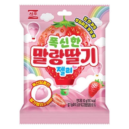 [SEOJU] Soft Strawberry Jelly 50g