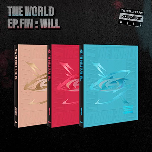 [3CD SET] ATEEZ - [THE WORLD EP.FIN : WILL] (A VER. + DIARY VER. + Z VER.) - OUR K - POP