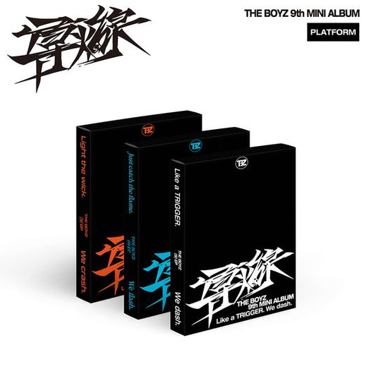 [3CD SET] THE BOYZ - 9th Mini Album [導火線 (도화선)] (Platform Ver.) - OUR K - POP