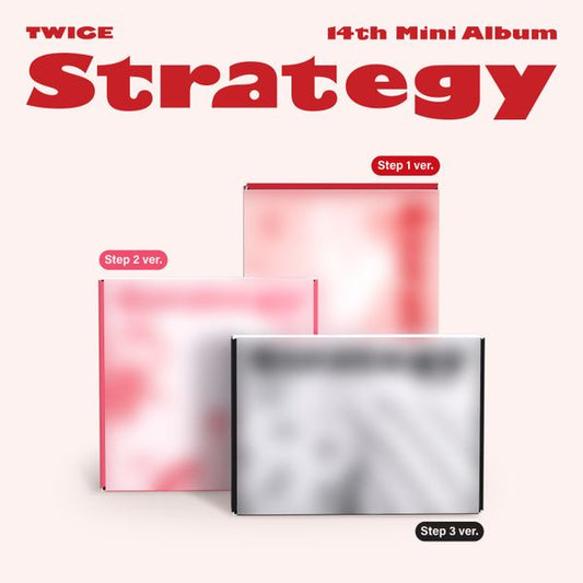 [3CD SET] TWICE - 14TH MINI ALBUM [STRATEGY] - OUR K - POP