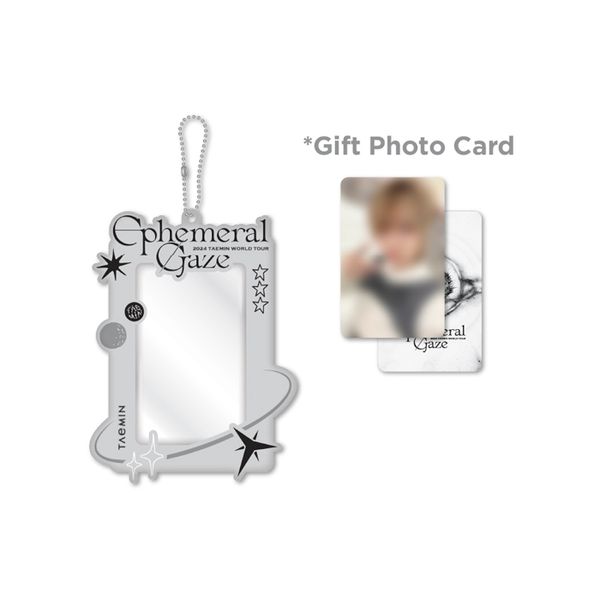 TAEMIN - [2024 TAEMIN WORLD TOUR [Ephemeral Gaze]] PHOTO CARD HOLDER KEYRING