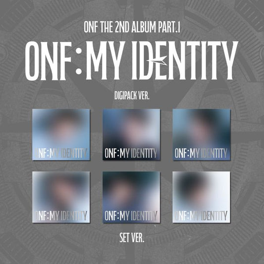 [6CD SET] ONF - 2nd Album Part.1 [ONF: MY IDENTITY] (DIGIPACK ALBUM) - OUR K - POP